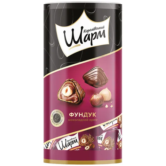 AVK Korolivsky Sharm – bonbons gaufrés au chocolat et noisette entière 235 g