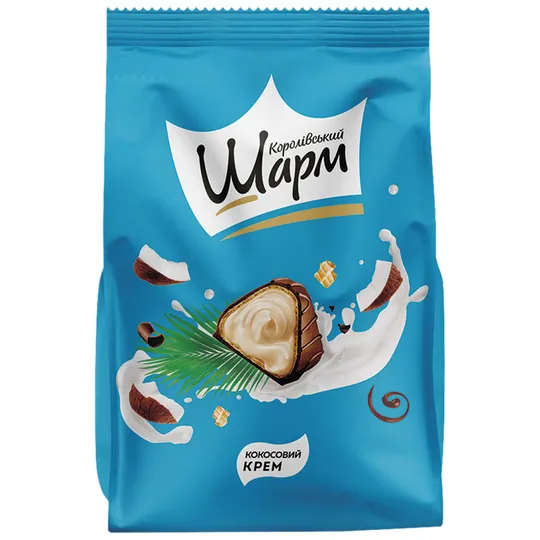AVK Korolivsky Sharm – gaufrettes coco enrobées de glaçage cacao