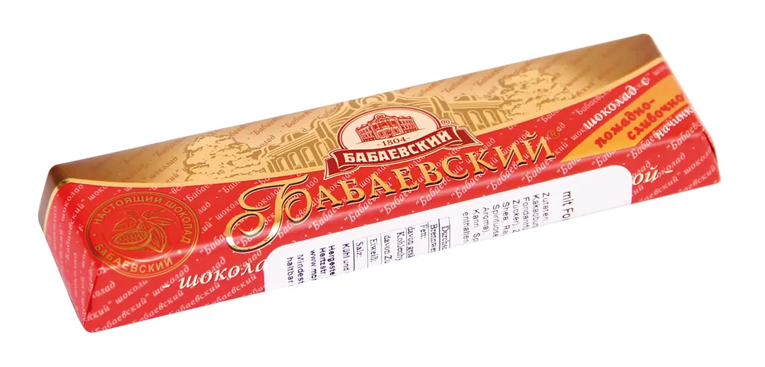 BABAYEVSKY Babaevskij fondant crème – barre chocolatée fourrée 50 g