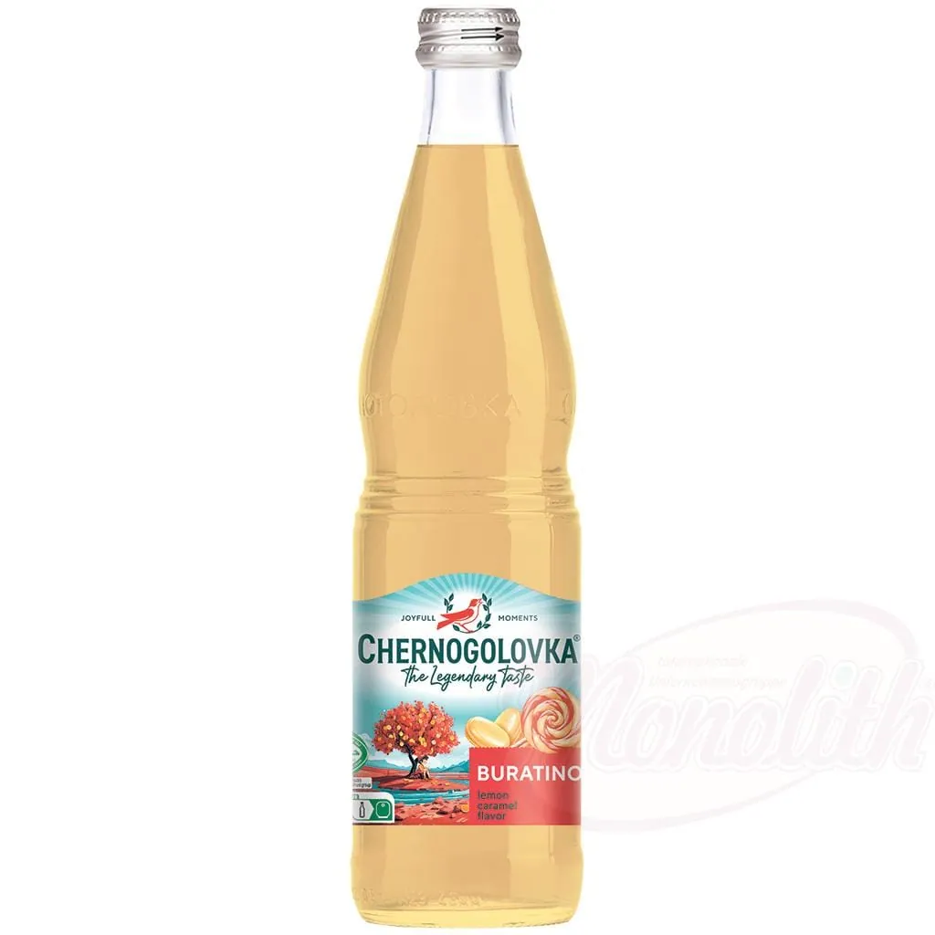 "BURATINO" Boisson rafraîchissante gazeuse