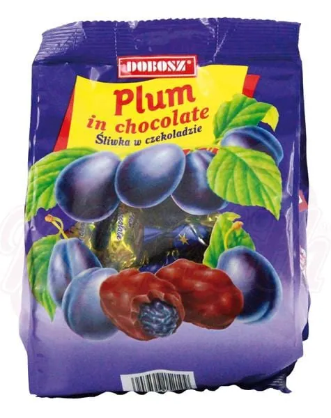 DOBOSZ Pruneau enrobé de chocolat "Sliwka w czekoladzie" – spécialité polonaise aux pruneaux