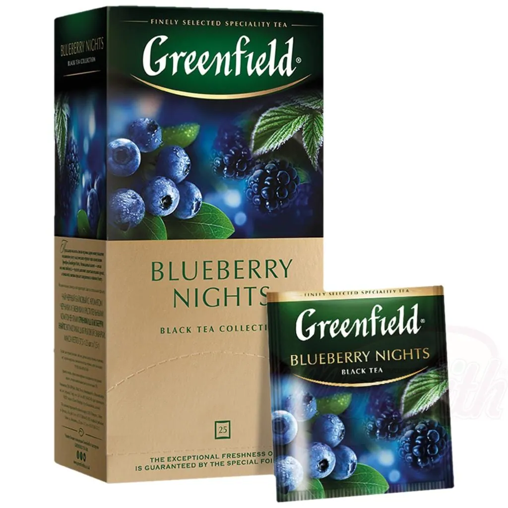 Greenfield – Thé Noir Kenyan Blueberry Nights