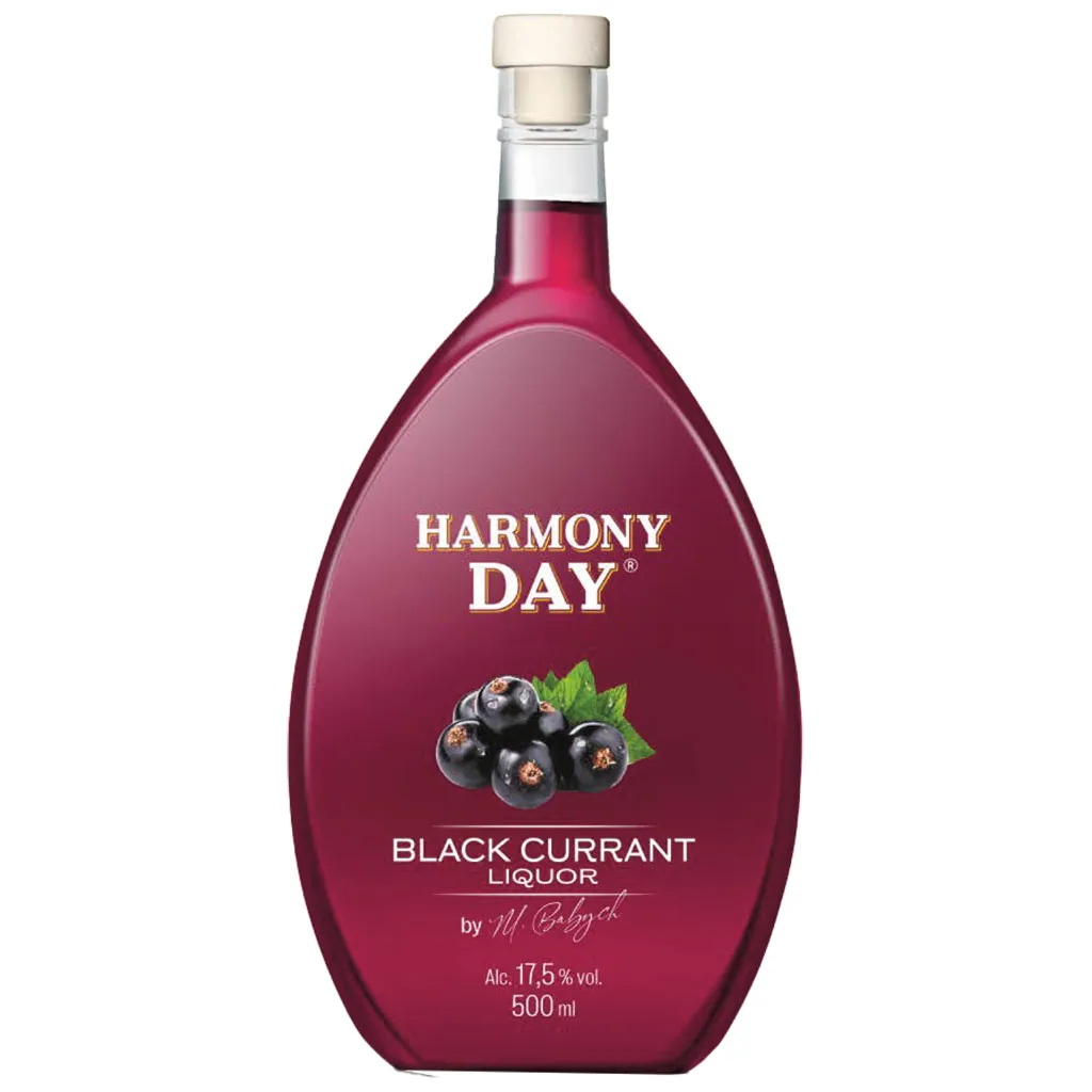 Harmony Day Liqueur de cassis 17,5% – cassis gourmand et fruité