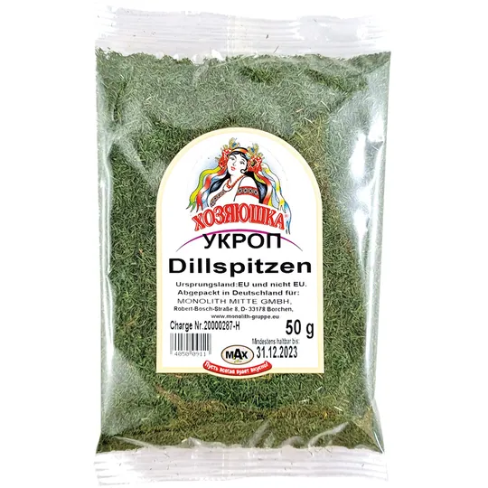 Hosyaushka Pointes d’aneth séchées – herbe aromatique pour assaisonner au quotidien