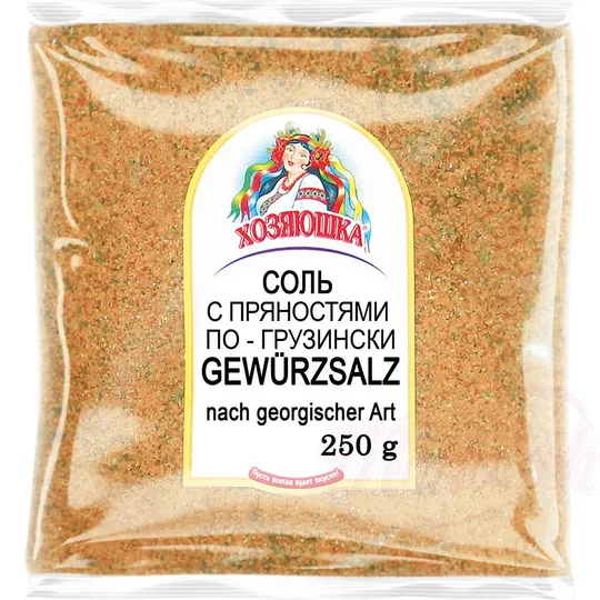 HOSYAUSHKA Sel aux épices à la géorgienne - sel épicé pour cuisine caucasienne