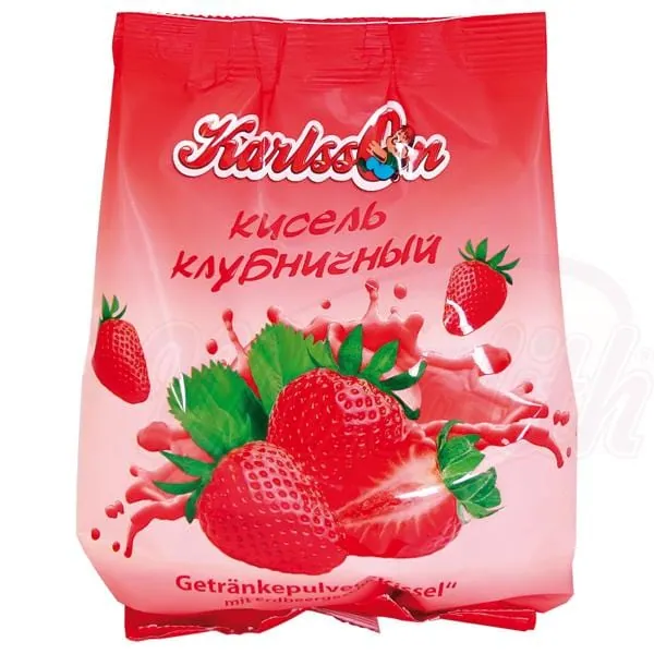 Karlsson Kissel fraise – poudre pour boisson gélifiée, douceur fruitée