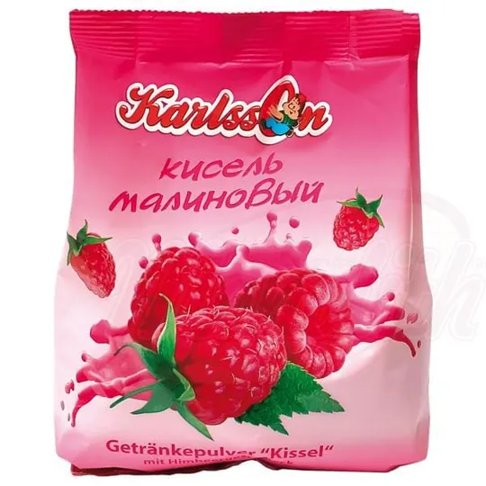 Karlsson Kissel framboise – poudre pour boisson gélifiée, tradition fruitée