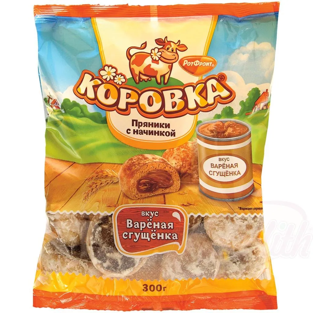 KOROVKA Prjaniki à la crème – goût lait concentré sucré caramélisé