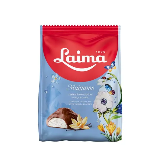 Laima Sefir vanille chocolat – guimauve fine enrobée 175 g