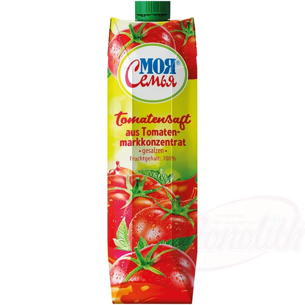 MOJA SEMJA Jus de tomate – à base de concentré, salé