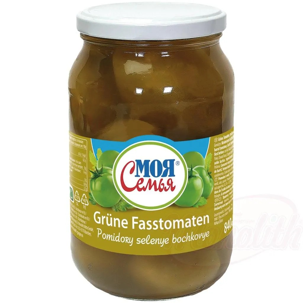 MOJA SEMJA Tomates vertes fermentées – croquant acidulé, fermentation lactique