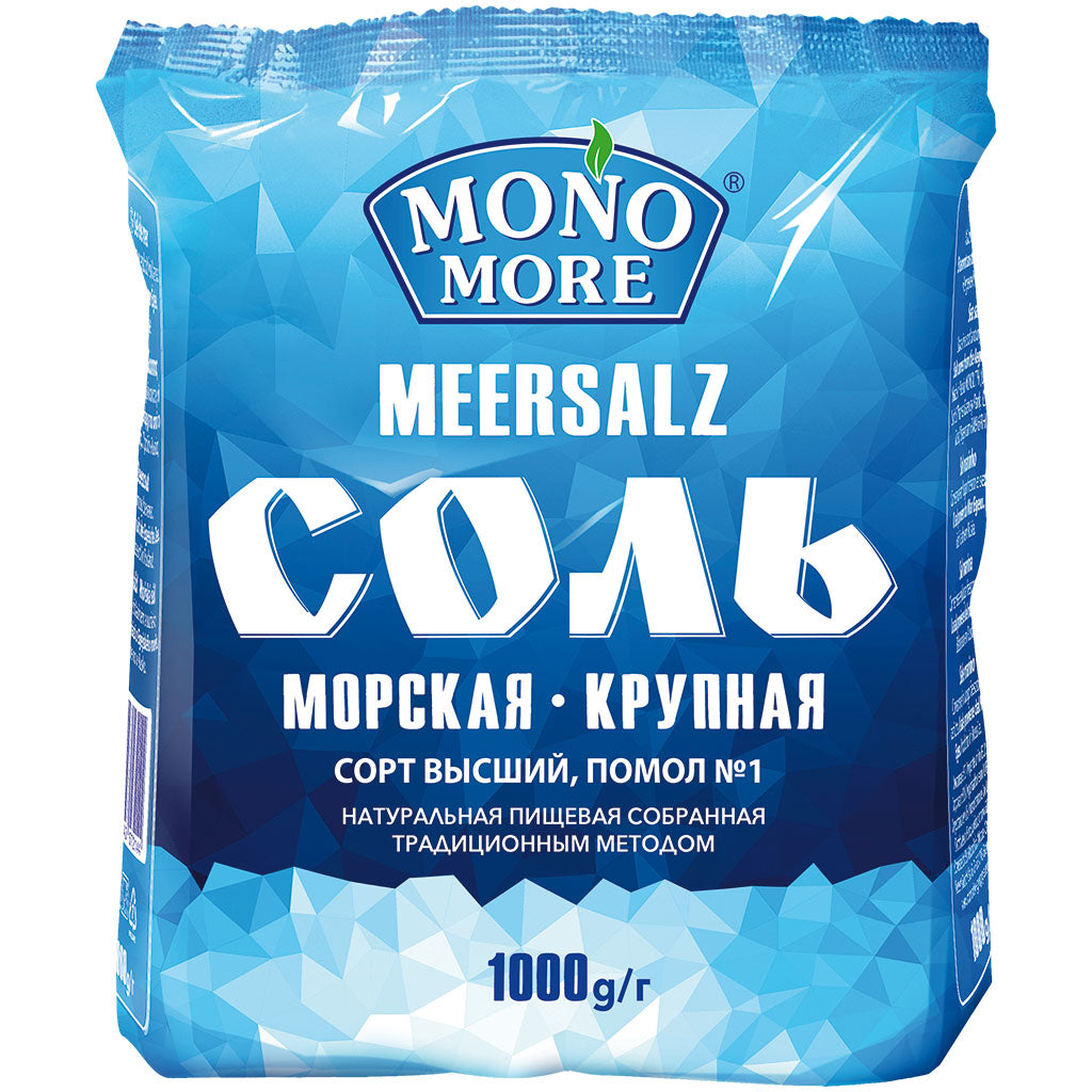 MONO MORE Sel de mer – indispensable du quotidien 1 kg