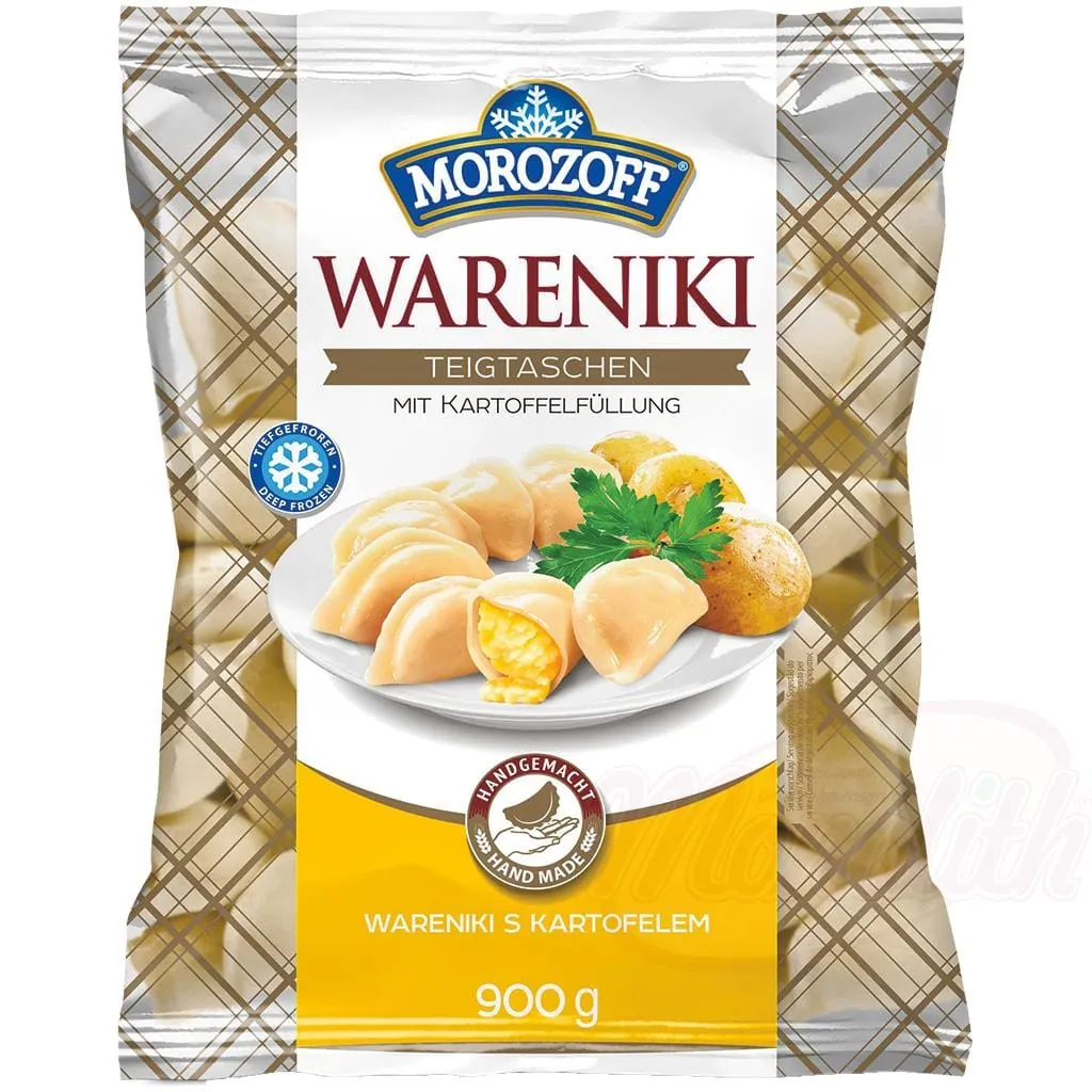 MOROZOFF – Wareniki Farcis aux Pommes de Terre Surgelés