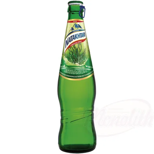 NATAKHTARI Boisson gazeuse à l’estragon – limonade géorgienne, fraîche et herbacée