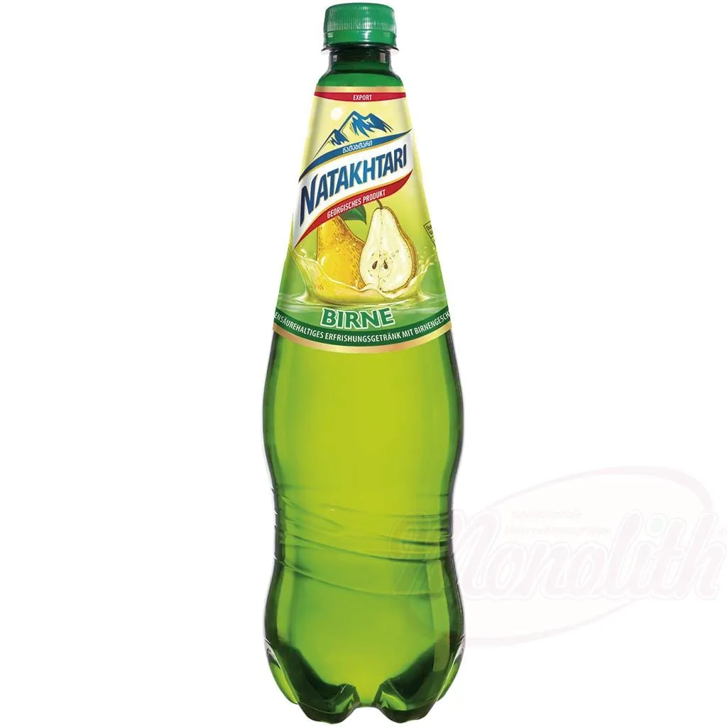 NATAKHTARI Boisson gazeuse à la poire – limonade géorgienne, douce et fruitée