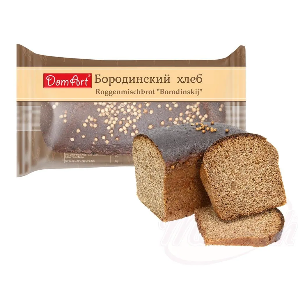 Pain de seigle et de froment "Borodinskij" à la coriandre