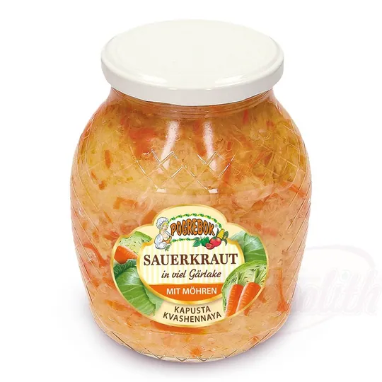 POGREBOK Choucroute aux carottes – fermentation en saumure généreuse