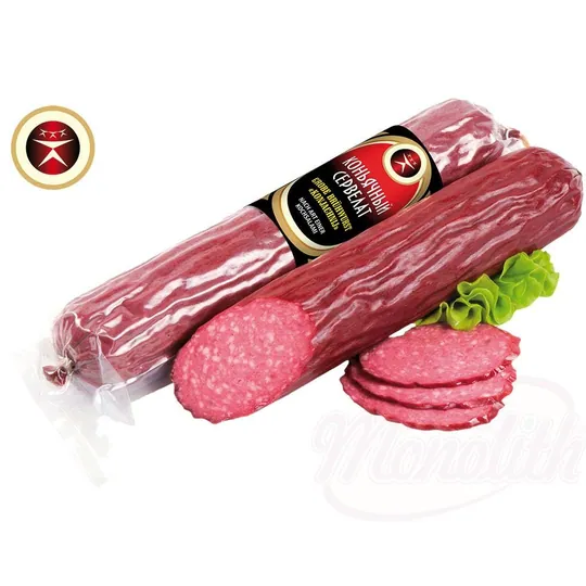 Riga Standard Koniachniy – saucisse cuite type salami, mouture grossière