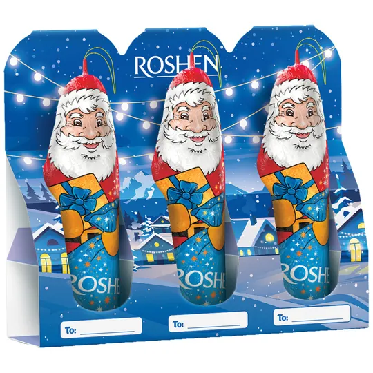 ROSHEN Set Sankt Nikolaus – figurines en chocolat au lait, cacao min. 25%