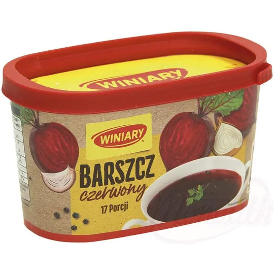 Soupe instantanée de betteraves rouges