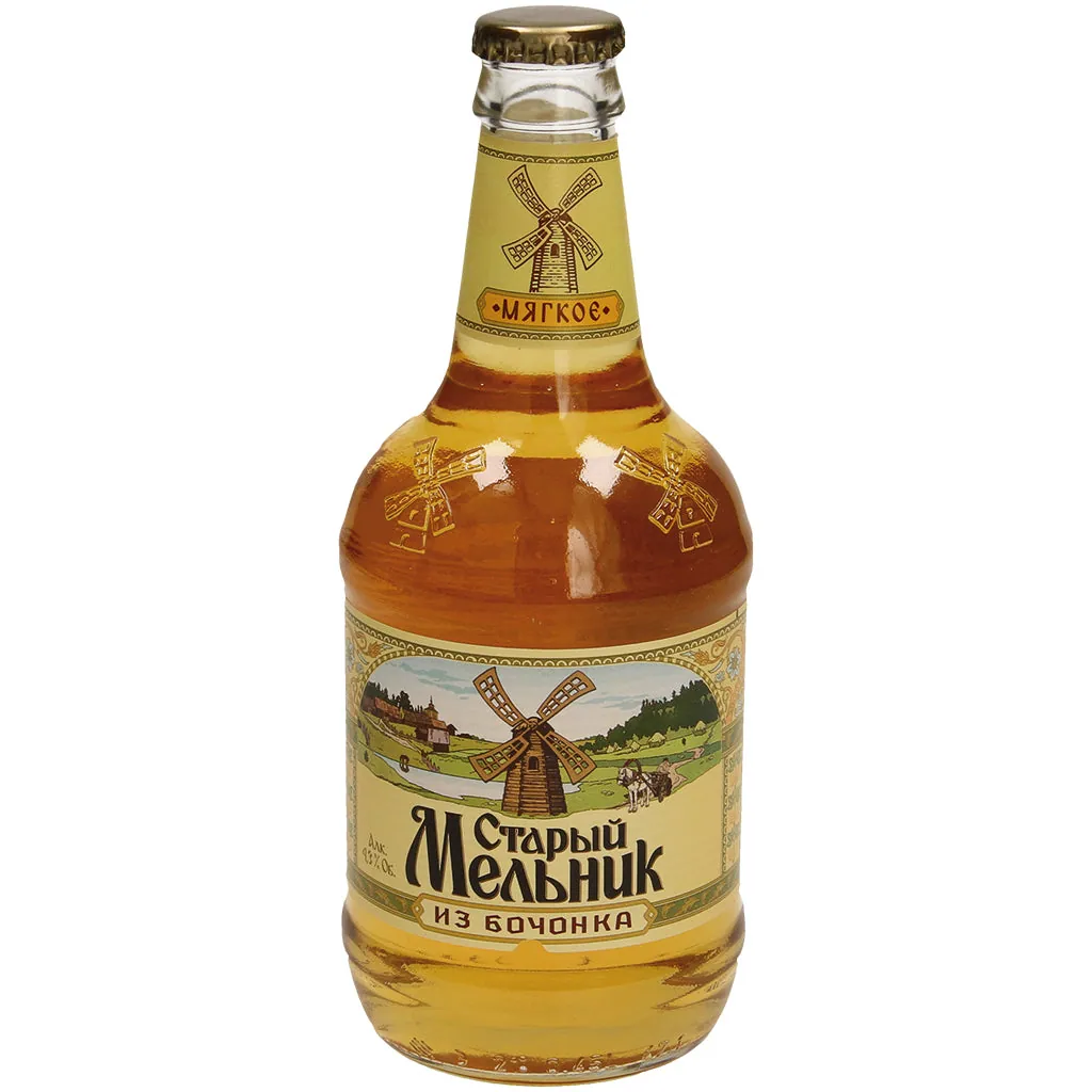 Starij Melnik Mjagkoe – blonde douce façon bière pression 4,3% vol.