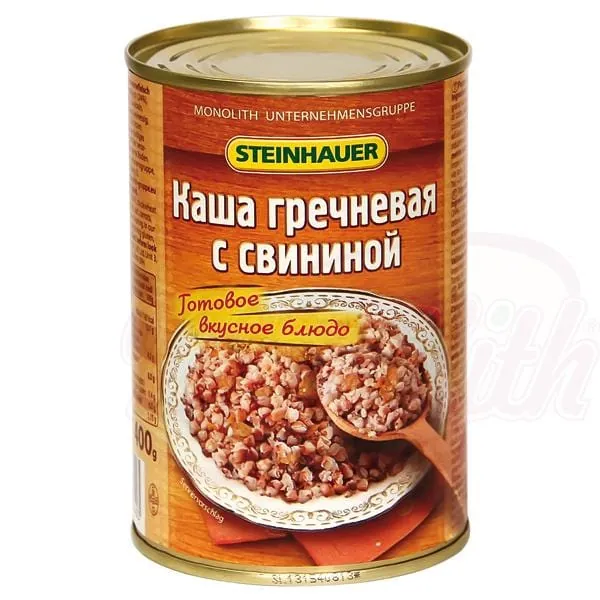 Steinhauer Kacha de sarrasin au porc – recette rustique, grains & viande
