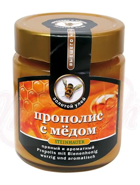 Steinhauer Miel à la propolis – épicé & aromatique