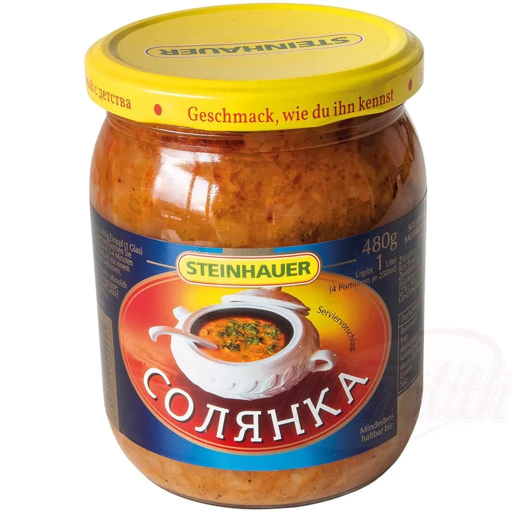 Steinhauer Potée "Soljanka" – choucroute, légumes & cornichons salés
