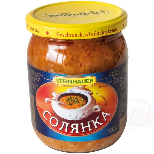 Steinhauer Potée "Soljanka" – choucroute, légumes & cornichons salés