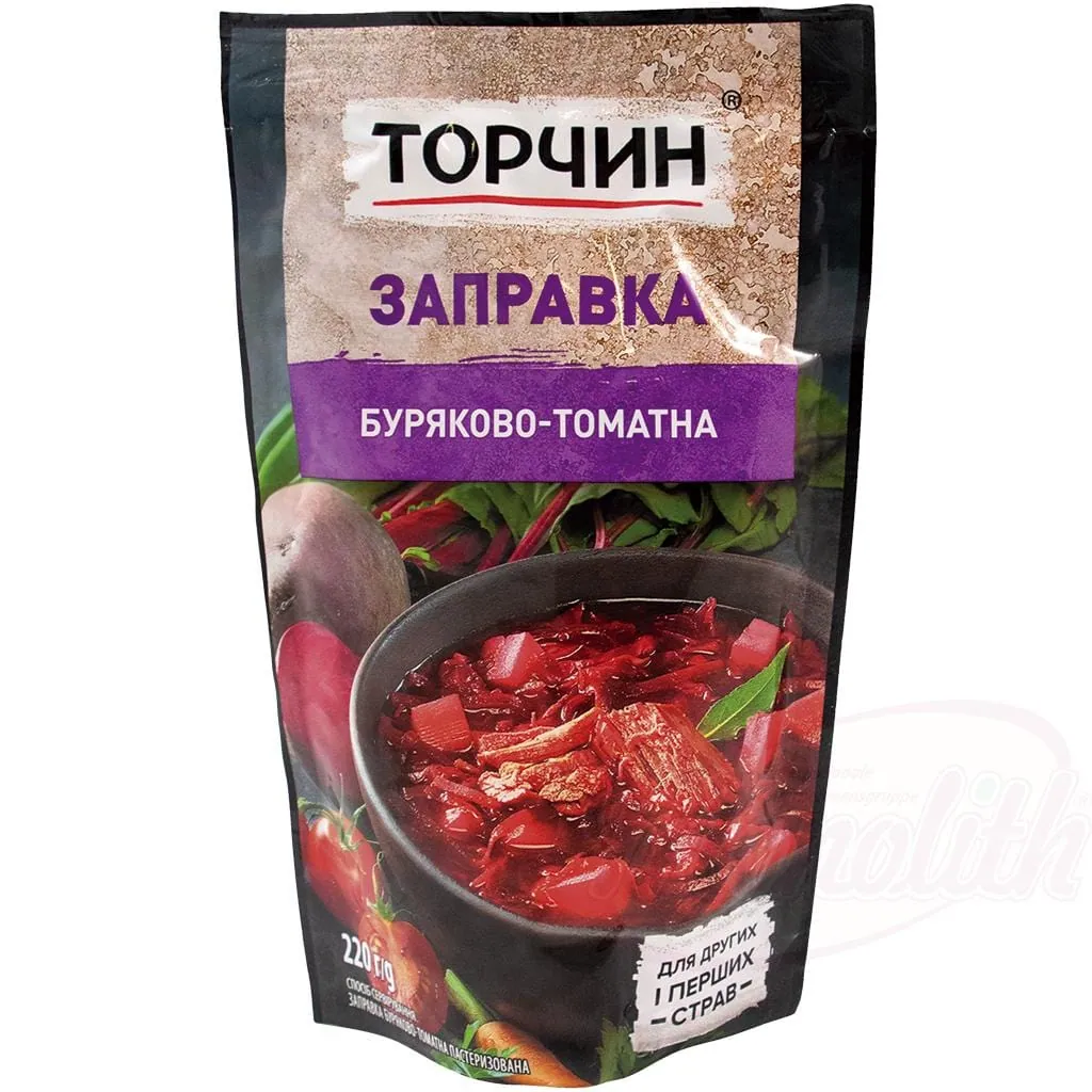 Torchin Base de soupe "Borchtch" à l’ukrainienne – betterave & tomate, bouquet herbacé