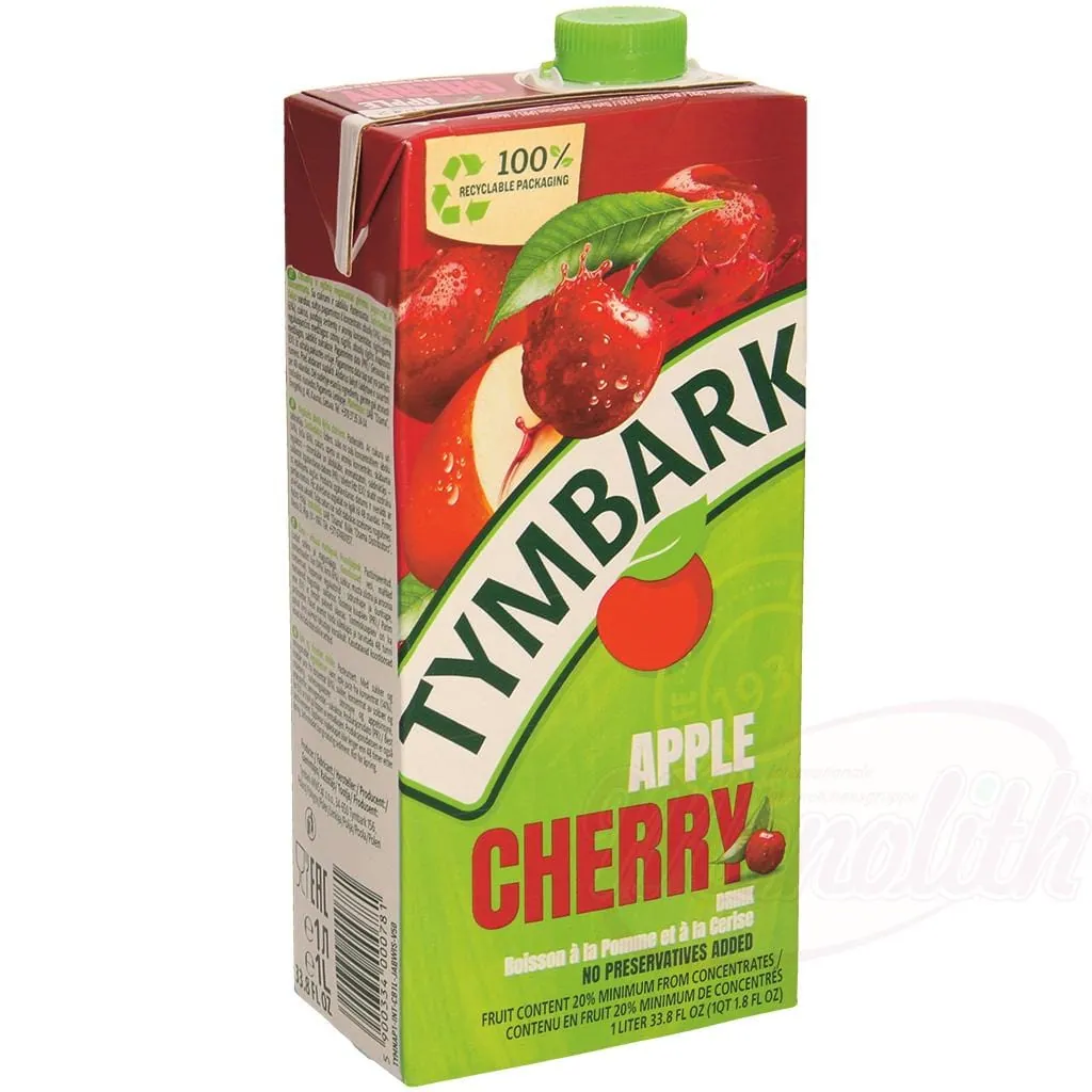 Tymbark Boisson pomme-cerise – rafraîchissante, pasteurisée