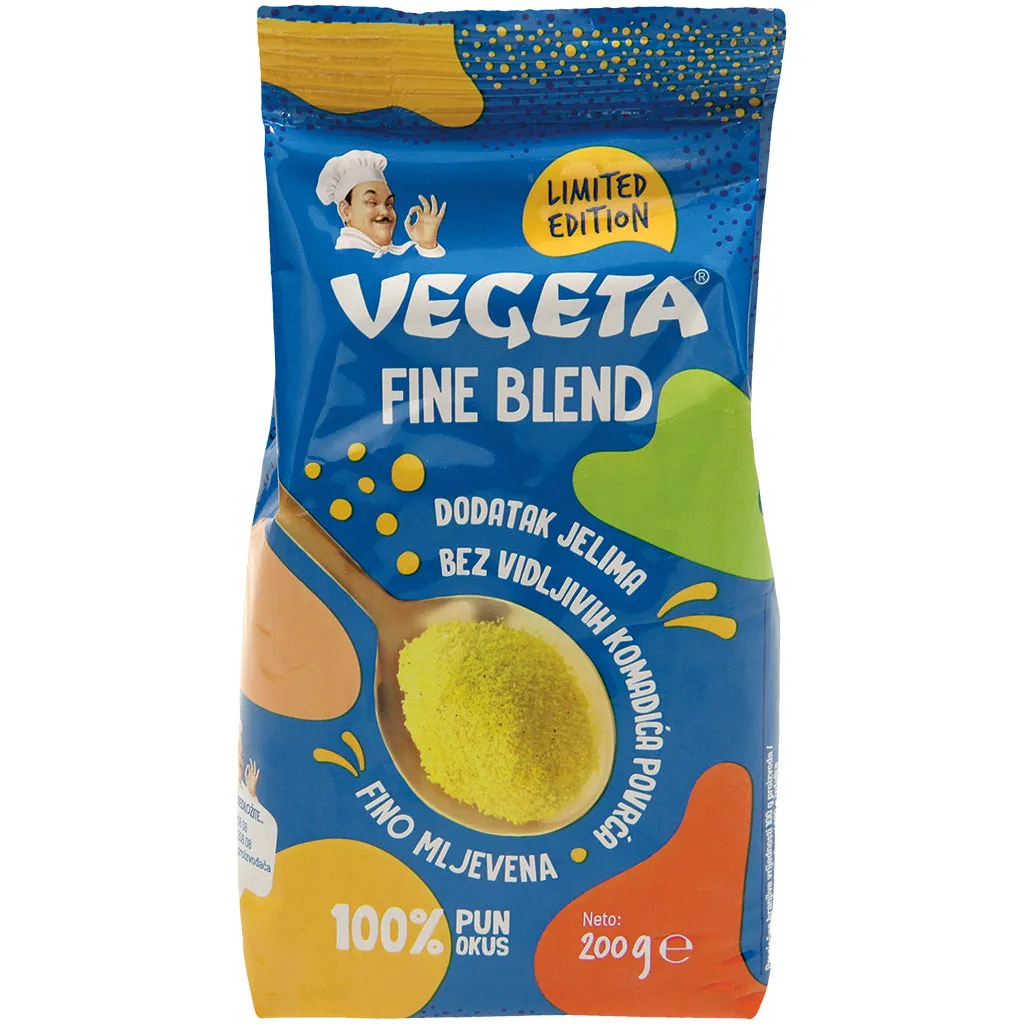 VEGETA Mélange de condiments finement moulu – assaisonnement tout-en-un pour cuisine du quotidien, 200 g