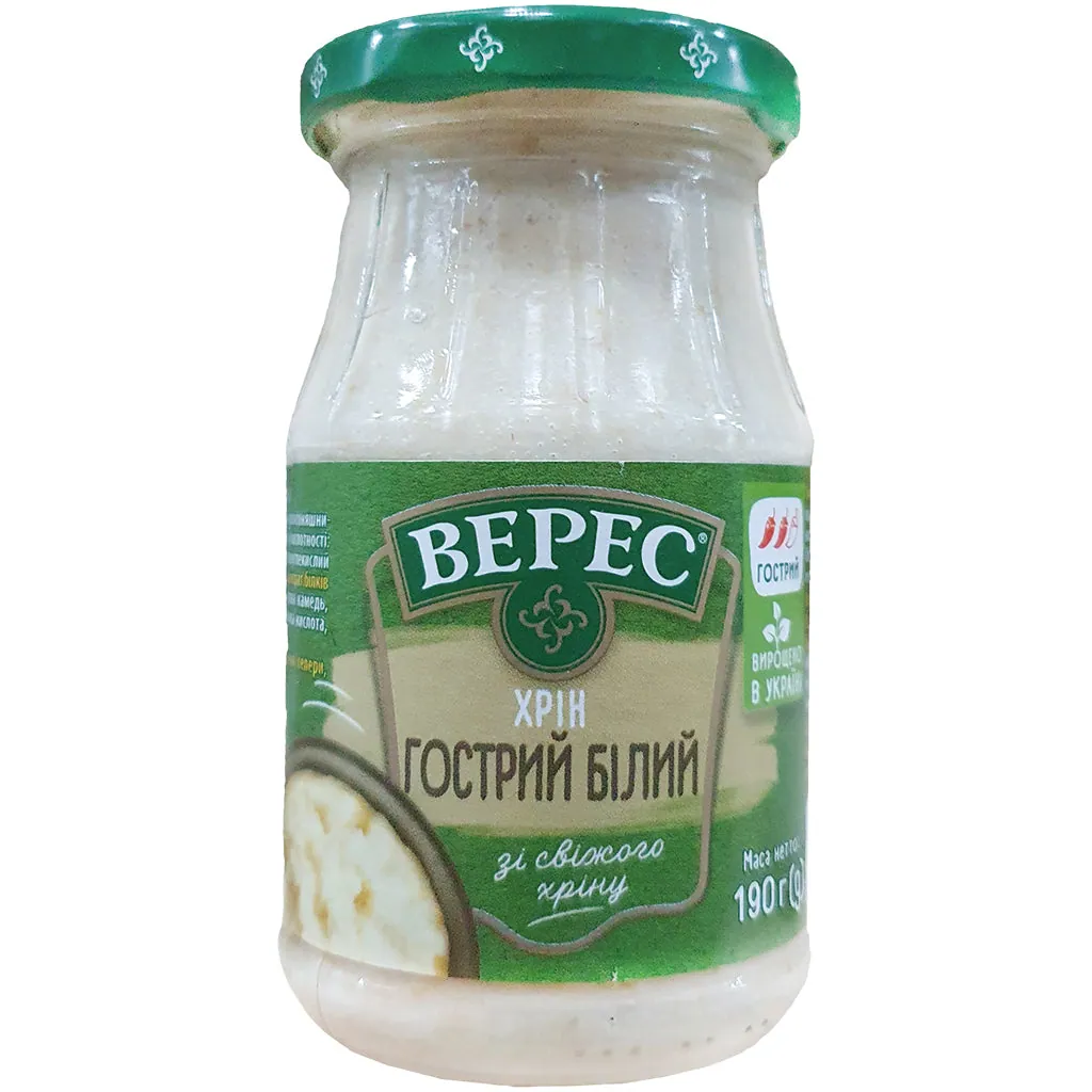 Veres Sauce au raifort relevée – piquante et crémeuse