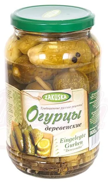 Zakuska Concombres marinés "Derevenskie" – style village, aneth & laurier