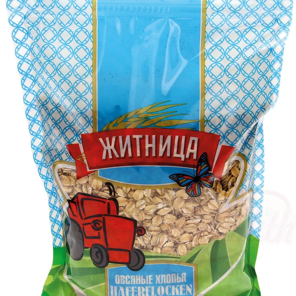 Zhitniza Flocons d'avoine "HERKULES" – porridge onctueux, cuisson rapide