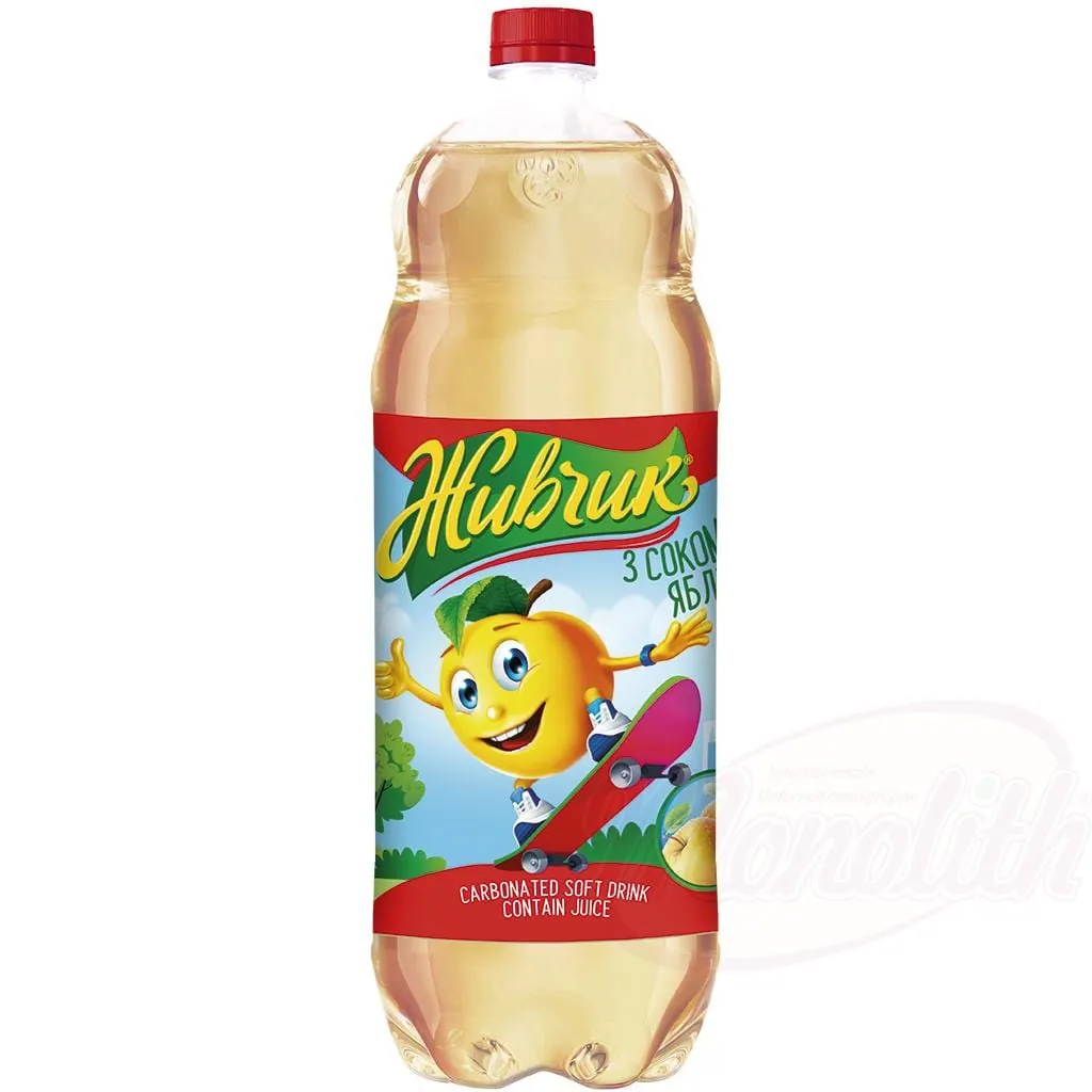 ZHIVCHIK – boisson gazeuse à la pomme (10% de fruits)