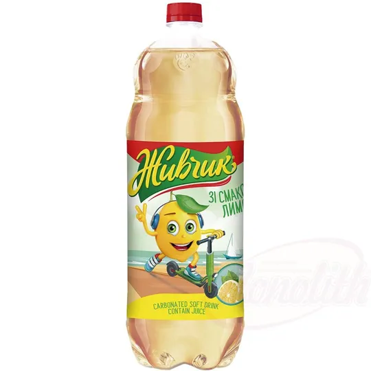 Zhivchik Boisson rafraîchissante gazeuse – citron, fraîcheur vive