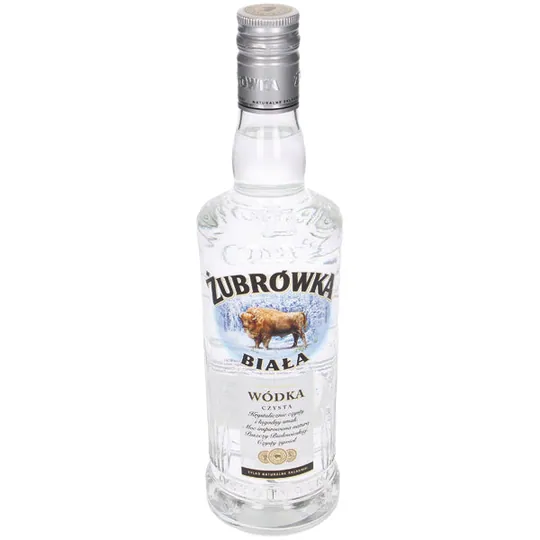 Zubrówka Biała Vodka 40% – vodka blanche polonaise, pure et précise